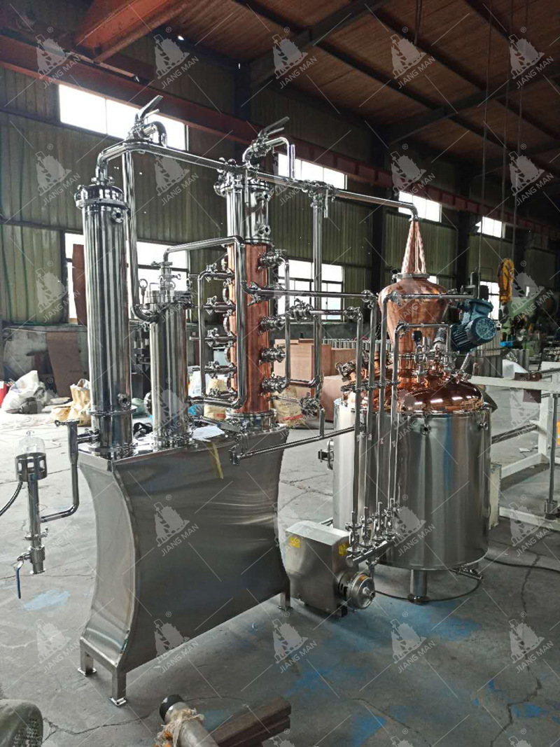 【厂家直供】紫铜酿酒设备威士忌 金酒 威士忌白兰地蒸馏器.