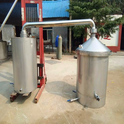 不锈钢酿酒设备 家用200斤酿酒设备价格 厂家直销食品级烤酒器图片_高清图_细节图-曲阜市升辉机械设备 -